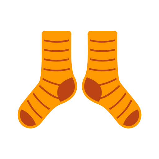 Winter socks Generic Flat icon