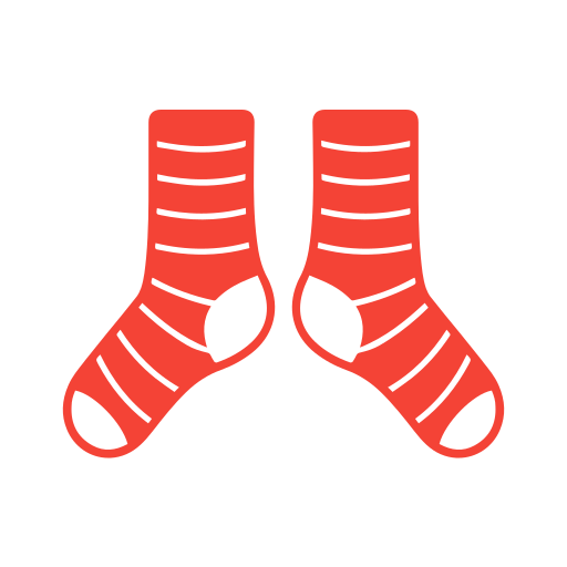 Winter socks Generic Flat icon