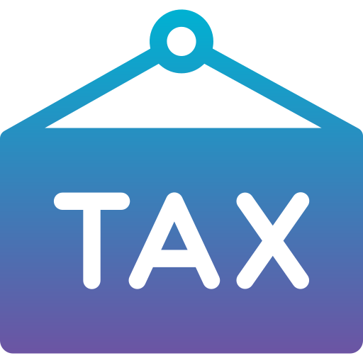 税金 Generic Flat Gradient icon