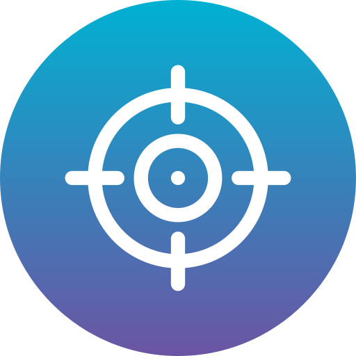 bersaglio Generic Flat Gradient icona