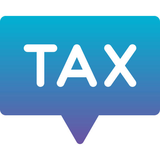 impuestos Generic Flat Gradient icono