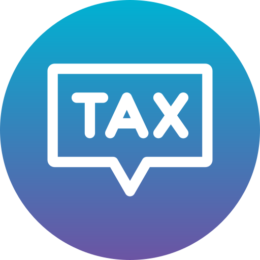 belastingen Generic Flat Gradient icoon