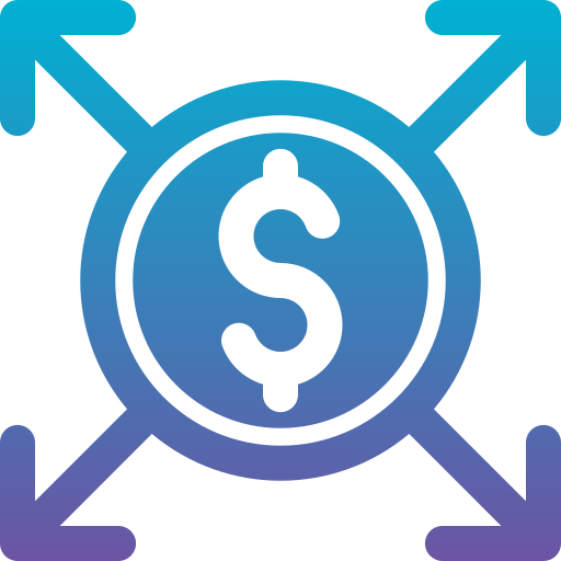 geld Generic Flat Gradient icon