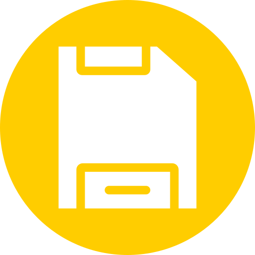 Floppy disk Generic Flat icon