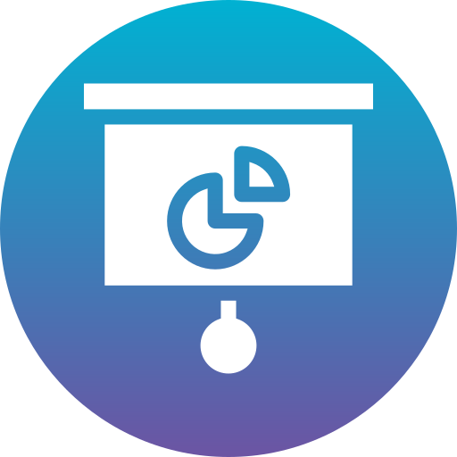 Pie chart Generic Flat Gradient icon