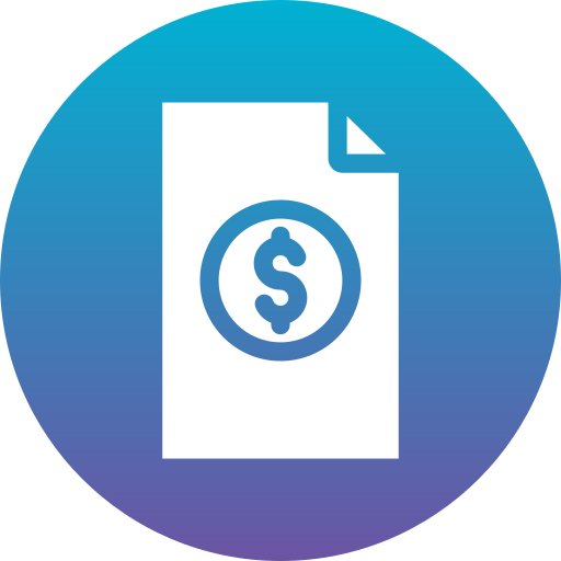 dinero Generic Flat Gradient icono