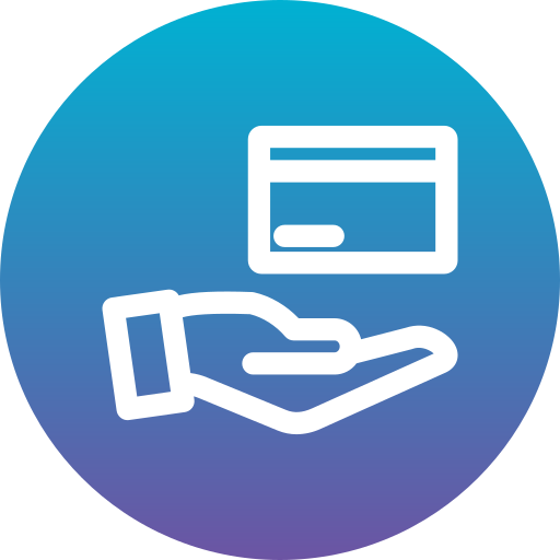 Credit card Generic Flat Gradient icon