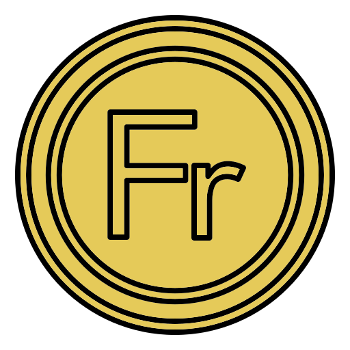 フラン Generic Outline Color icon