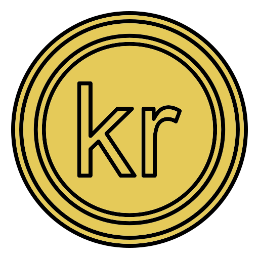 krona Generic Outline Color icono