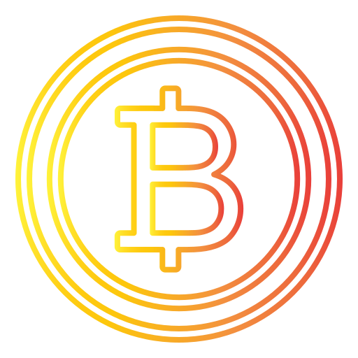 bitcoin Generic Gradient icoon