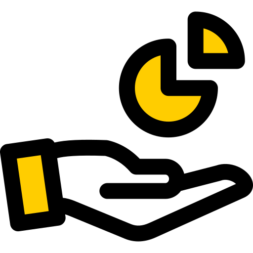 gráfico circular Generic Fill & Lineal icono