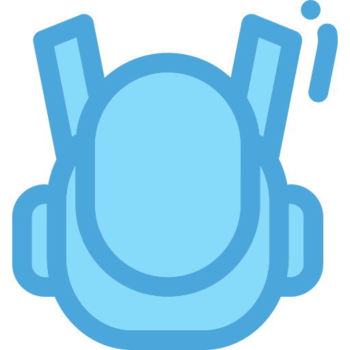 バッグ Generic Blue icon