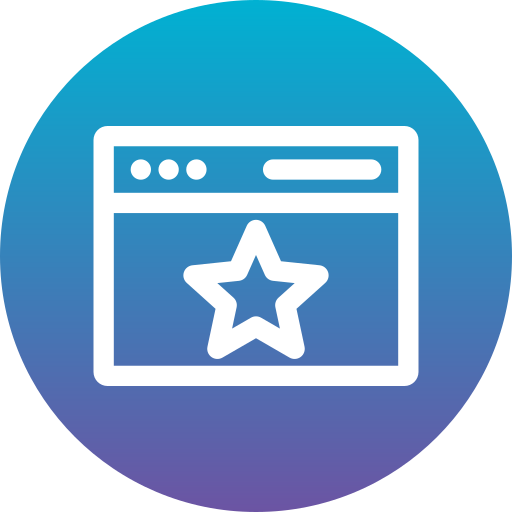 웹 브라우저 Generic Flat Gradient icon