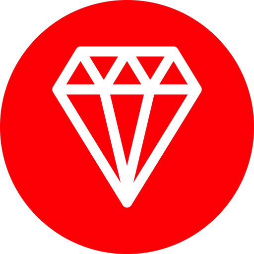 ダイヤモンド Generic Circular icon