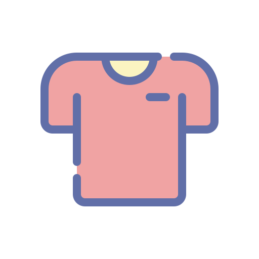 티셔츠 Generic Outline Color icon