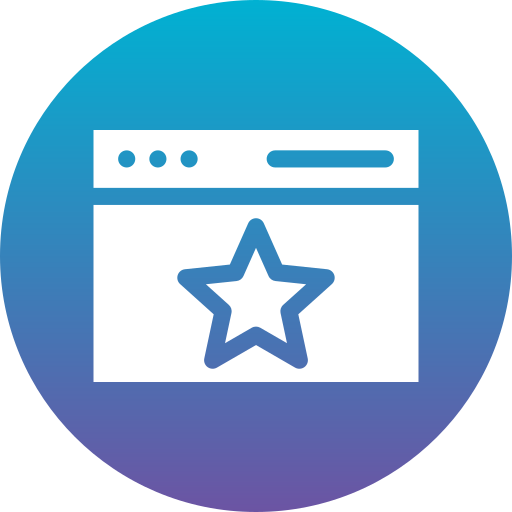 Web browser Generic Flat Gradient icon