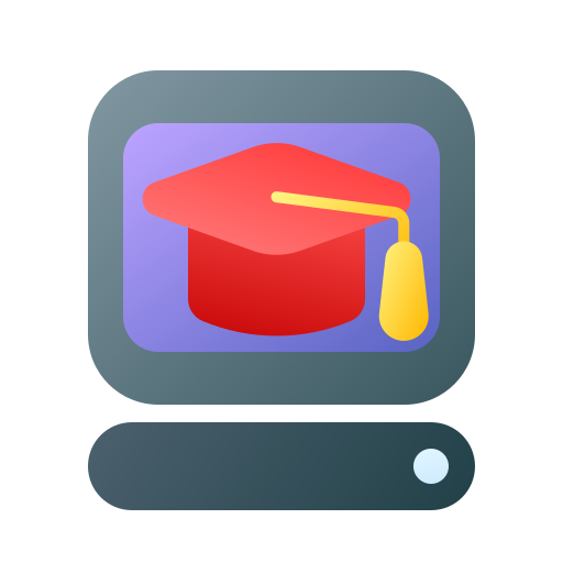 e-learning Generic Flat Gradient ikona