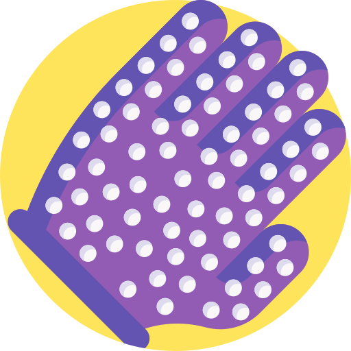Glove Detailed Flat Circular Flat icon