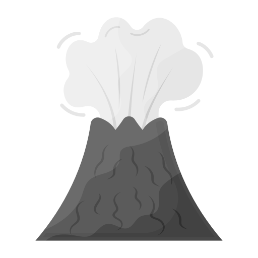 volcan Generic Flat Icône