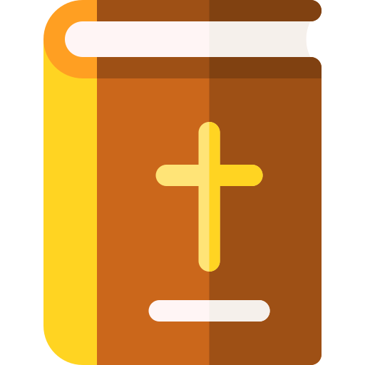 Bible Basic Rounded Flat icon