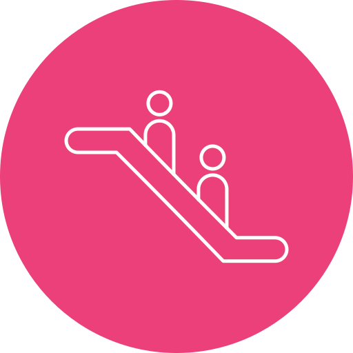 Escalator Generic Circular icon