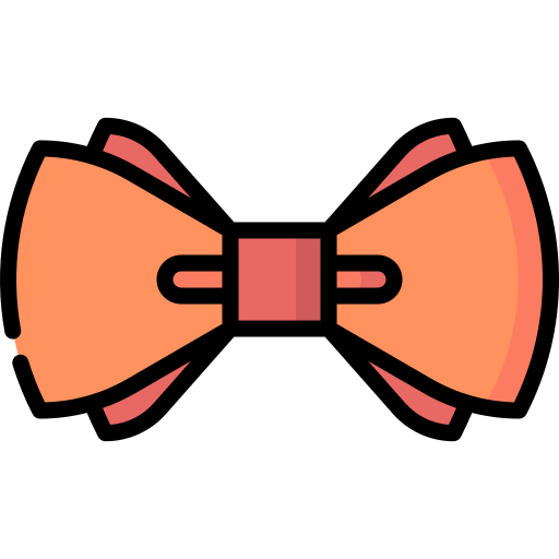 corbata de moño Special Lineal color icono