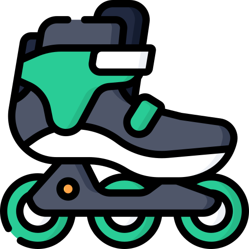 Rollerskate Special Lineal color icon