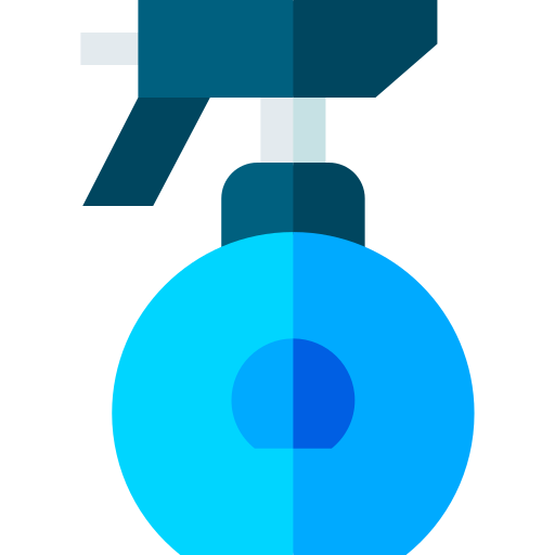 botella de spray Basic Straight Flat icono