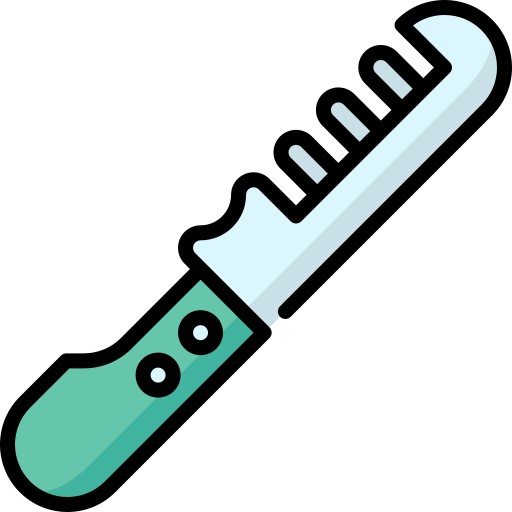 cuchillo para pelar pelo grueso Special Lineal color icono