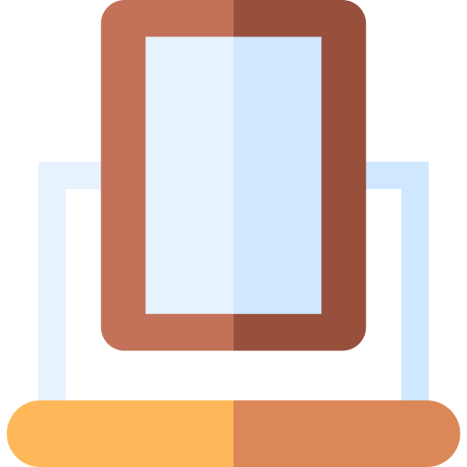 鏡 Basic Straight Flat icon