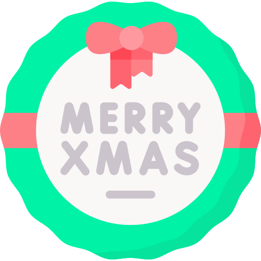 frohe weihnachten Special Flat icon