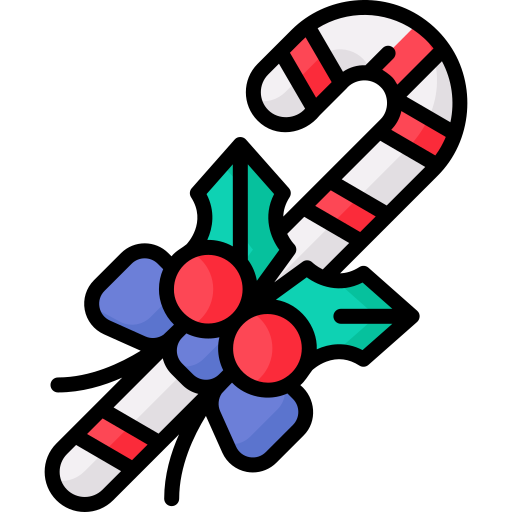 Candy cane Special Lineal color icon
