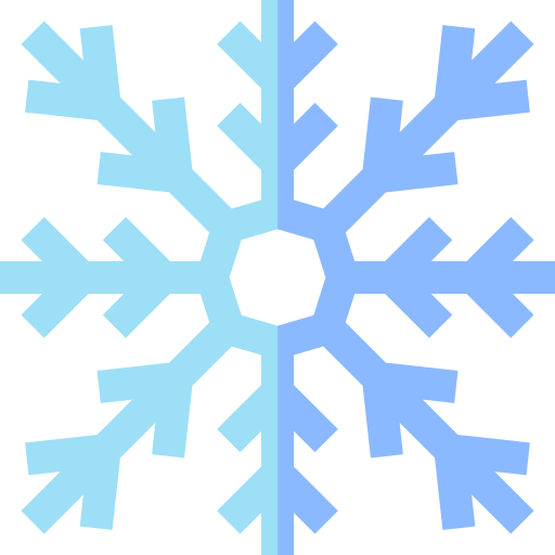 schneeflocke Basic Straight Flat icon