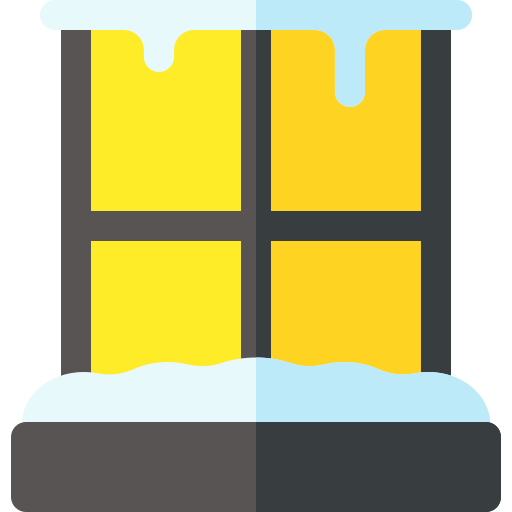 fenster Basic Rounded Flat icon