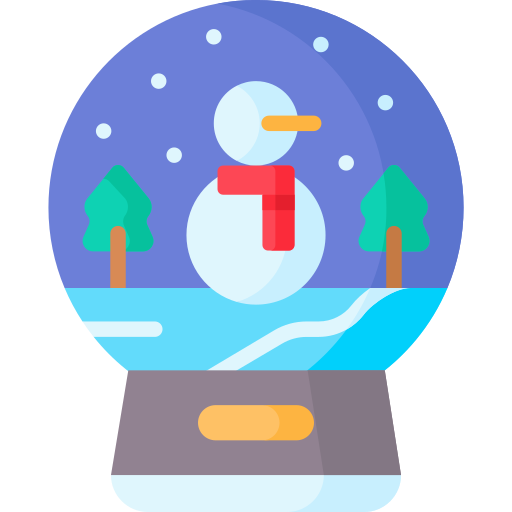 Snow globe Special Flat icon