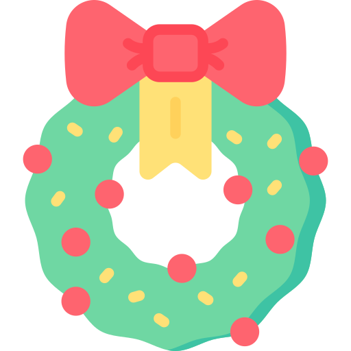 Wreath Special Flat icon