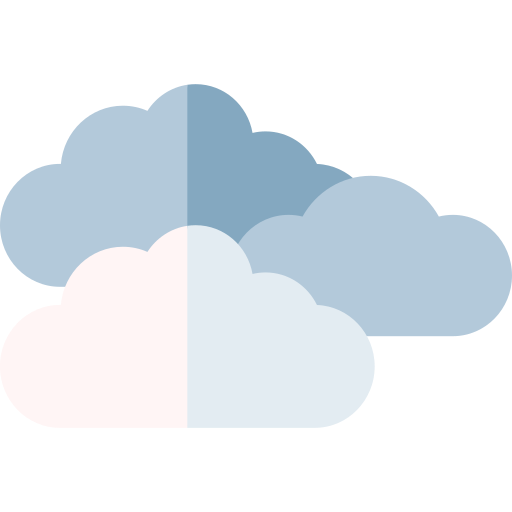 nuvole Basic Straight Flat icona