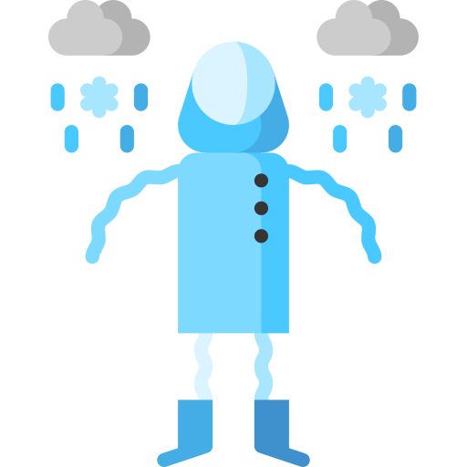 winter Puppet Characters Flat icon