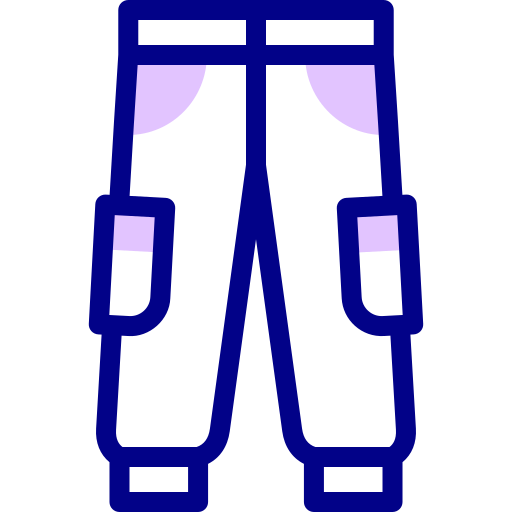 spodnie Detailed Mixed Lineal color ikona