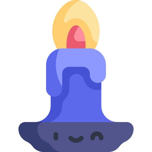 candela Kawaii Flat icona