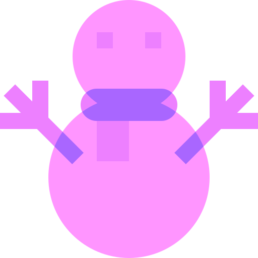 Snowman Basic Sheer Flat icon
