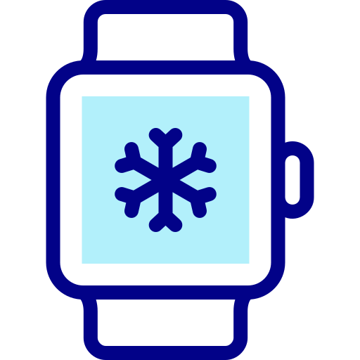 Wristwatch Detailed Mixed Lineal color icon