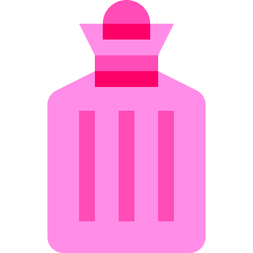 Hot water bottle Basic Sheer Flat icon