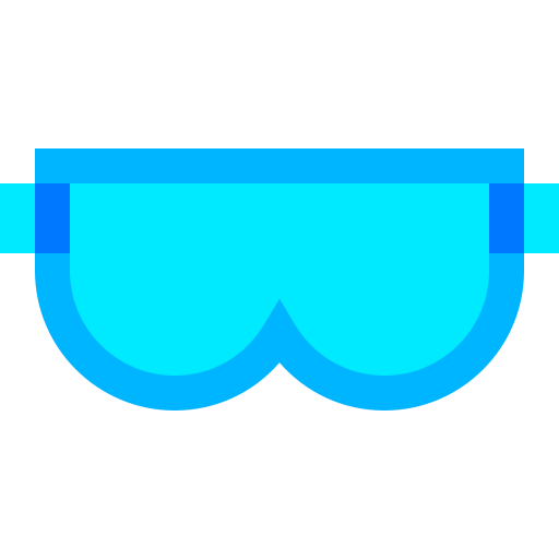 Glasses Basic Sheer Flat icon