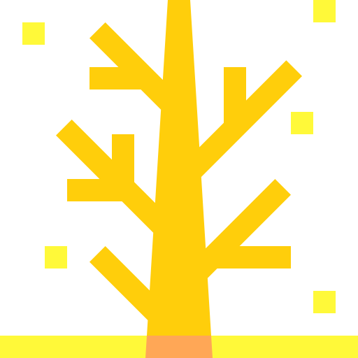 arbre Basic Sheer Flat Icône