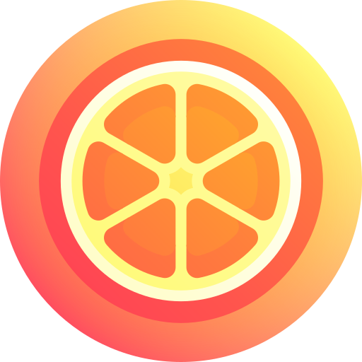 pomarańczowy Gradient Galaxy Gradient ikona