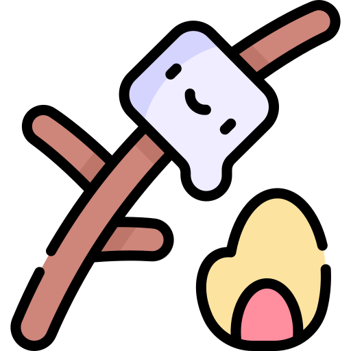 Marshmallows Kawaii Lineal color icon
