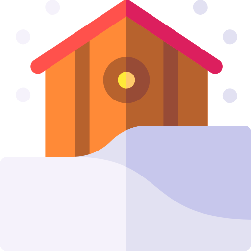 Snowy Basic Rounded Flat icon