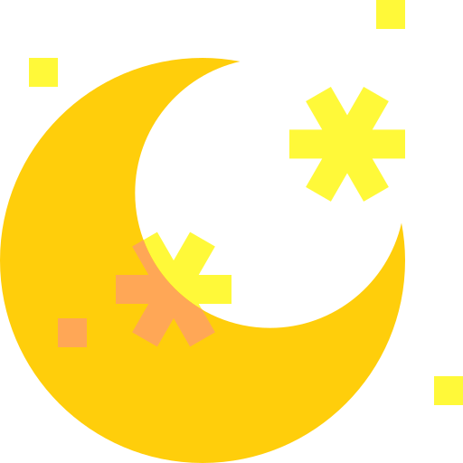księżyc Basic Sheer Flat ikona