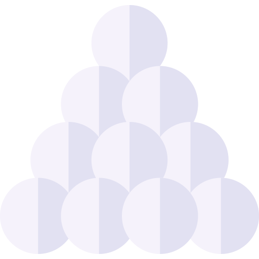 sneeuw bal Basic Rounded Flat icoon